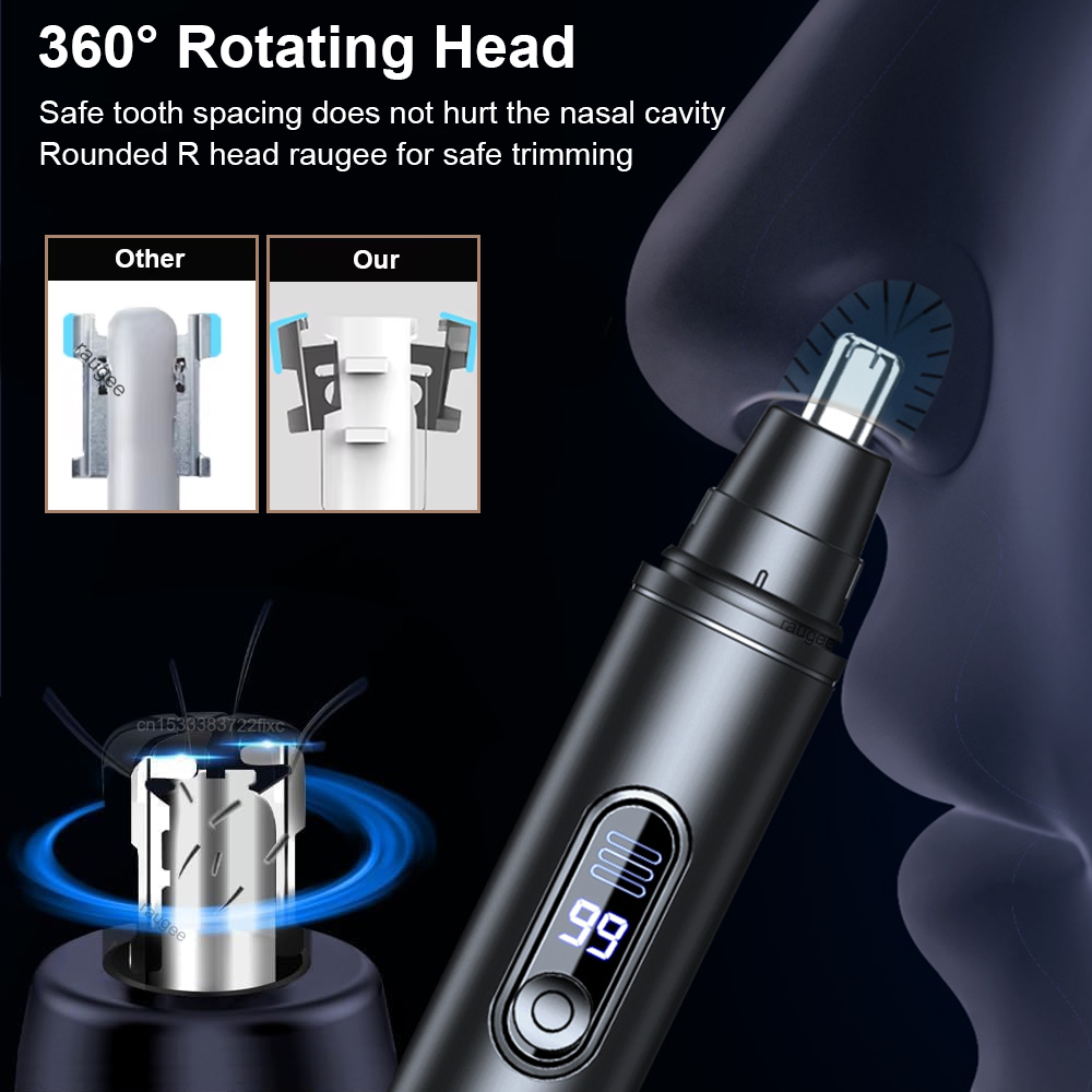 Nose Hair Trimmer for Men Elec - Nose Trimmer recension och pris