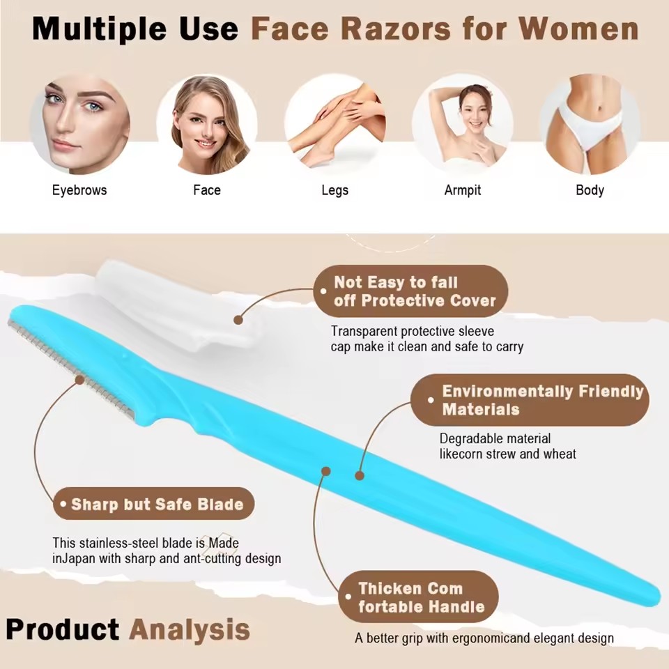 5/10/30/40pcsbrow Razor and Fa - Aftershave recension och pris