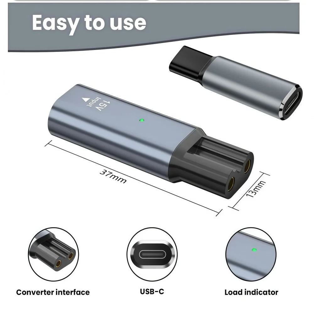 15V Type-C Shaver Adapter, Cha - Beard Trimmer recension och pris