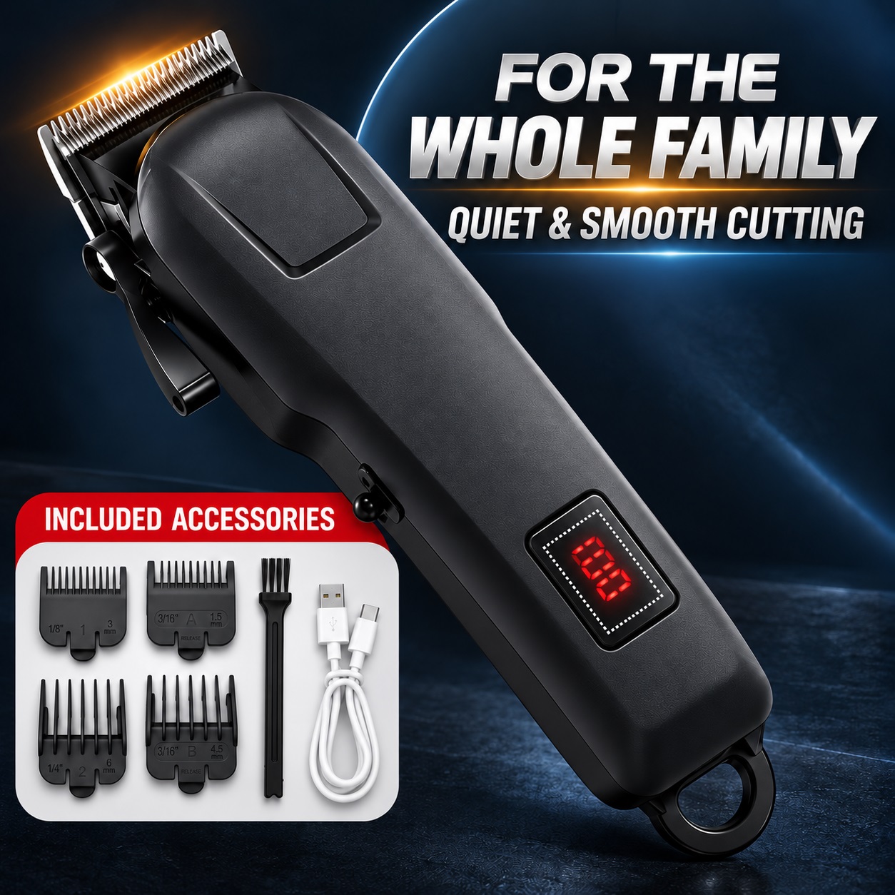 Electric Hair Clipper and Shav - Beard Trimmer recension och pris