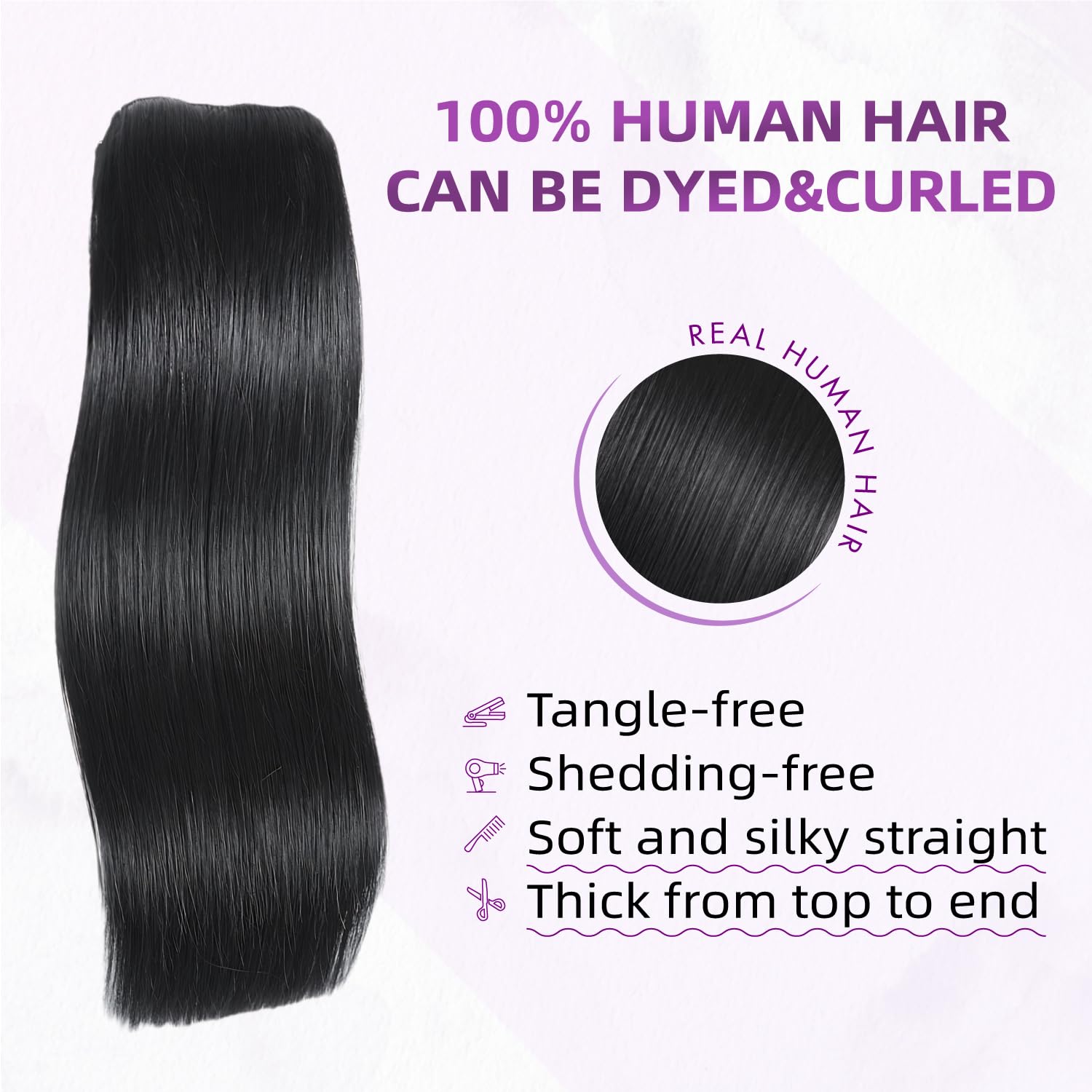 Clip in Hair Extensions Real H - Hair Clipper recension och pris