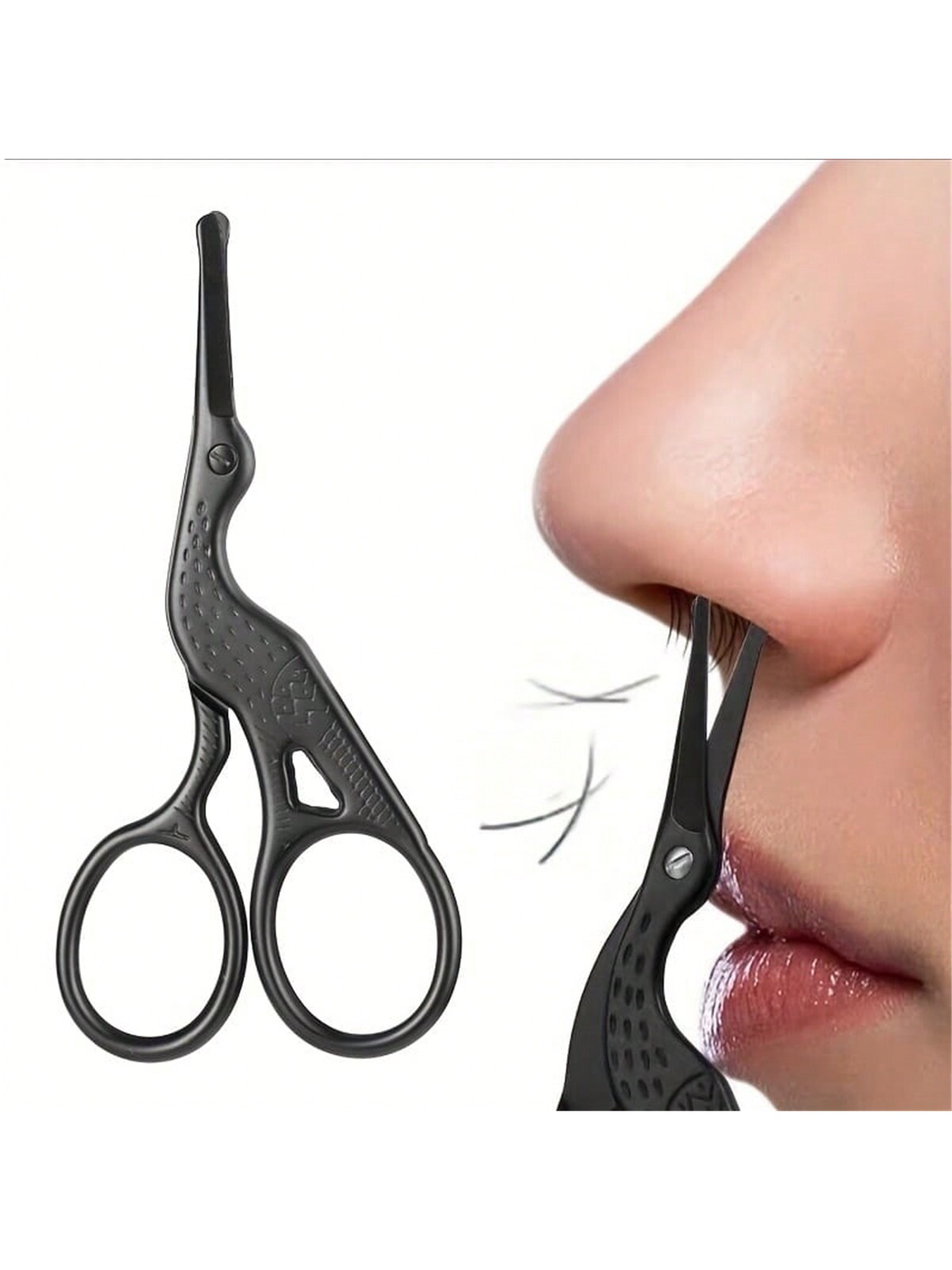 Nose Hair Scissors, Stainless  - Nose Trimmer recension och pris