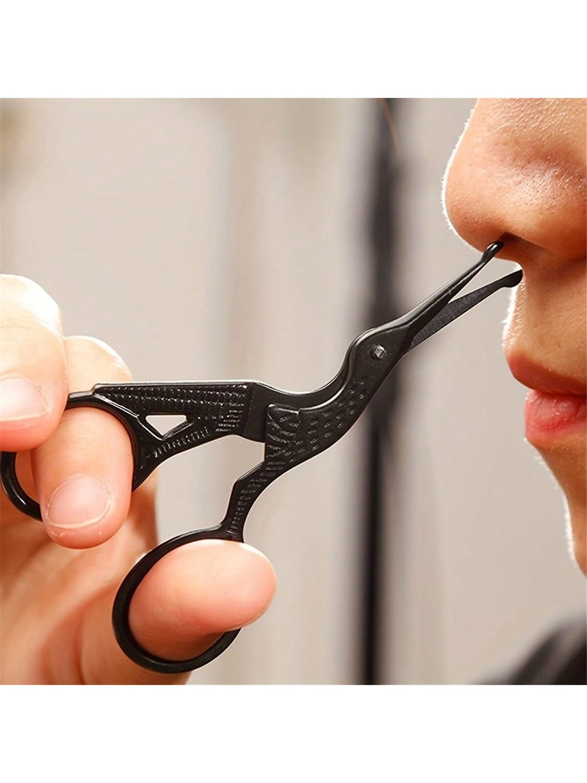 Nose Hair Scissors, Stainless  - Nose Trimmer recension och pris